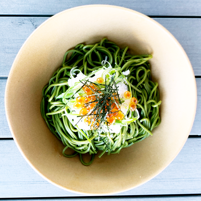 Japanese Matcha Buckwheat Noodles