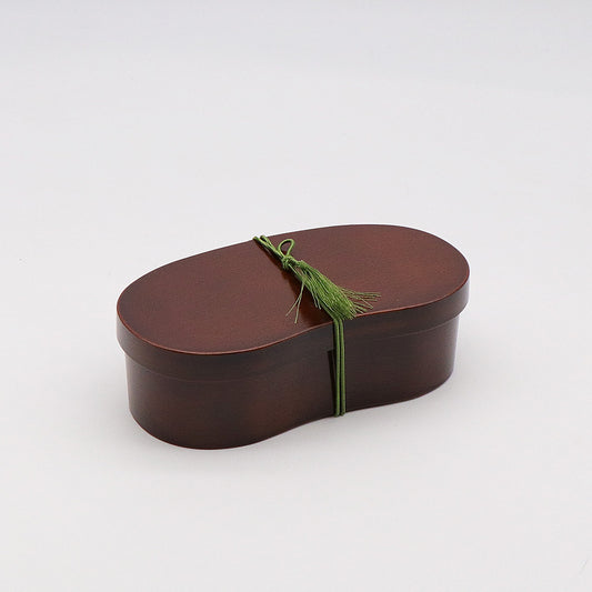 Mitani Antibacterial Oval Japanese Bento Box