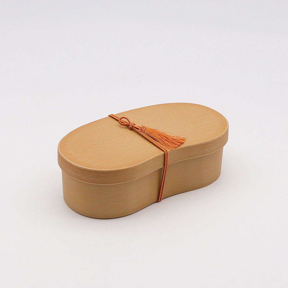 Mitani Antibacterial Oval Japanese Bento Box