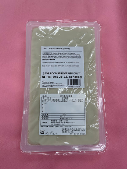 Soft Sesame Tofu (Frozen)