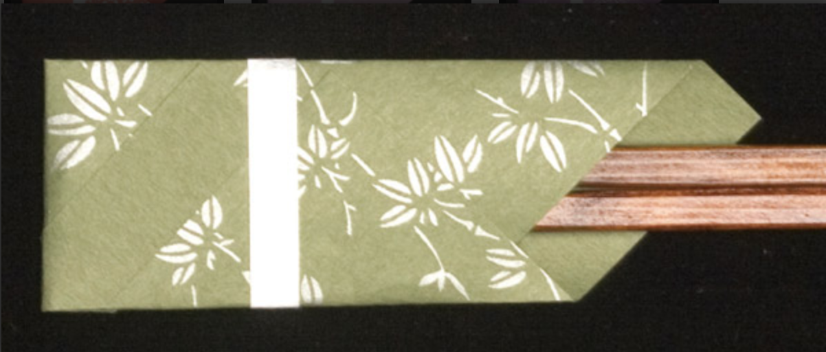 Decorative Washi Paper Chopstick Sleeves (100pk)